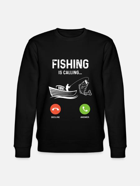Fishing is a profession - Stanley/Stella CHANGER Unisex Organic Sweatshirt - black