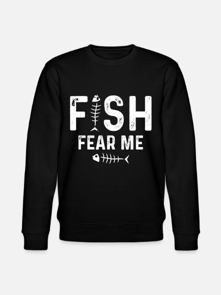Pisces fear me - Stanley/Stella CHANGER Unisex Organic Sweatshirt - black