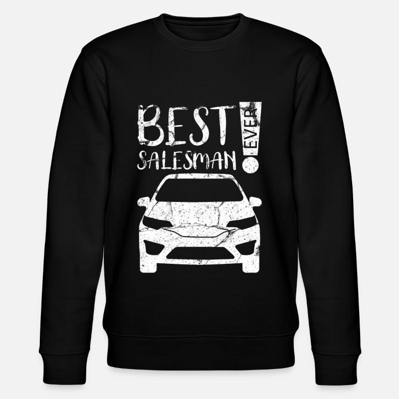 Autoverkäufer - Stanley/Stella Unisex Bio-Sweatshirt CHANGER - Schwarz