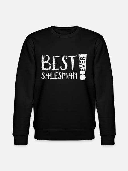Salesman - Stanley/Stella CHANGER Unisex Organic Sweatshirt - black