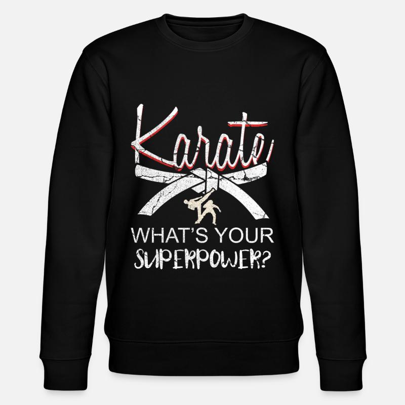 karaté - Sweat bio CHANGER Stanley/Stella Unisexe - noir