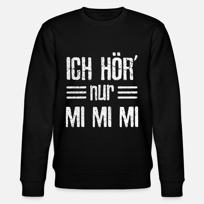Mimi - Stanley/Stella Unisex Bio-Sweatshirt CHANGER  - Schwarz