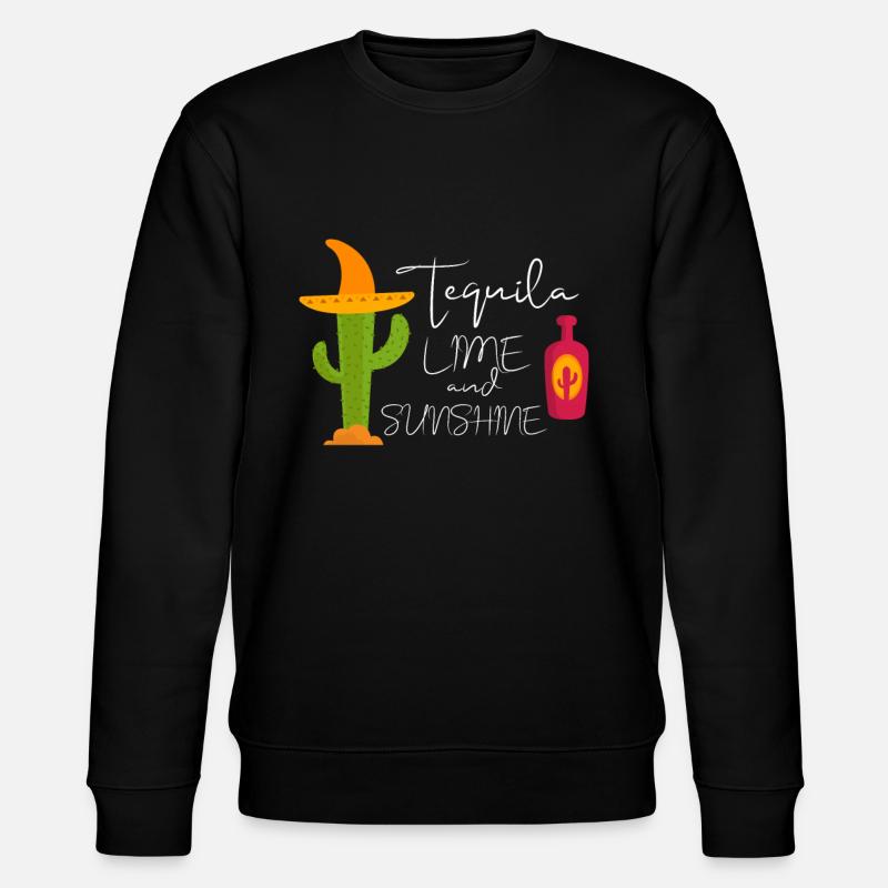 Tequila - Stanley/Stella Unisex Bio-Sweatshirt CHANGER  - Schwarz