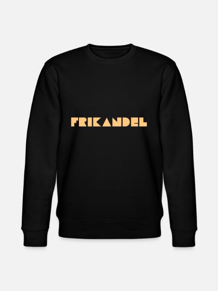 Frikandel is Flemish Dutch - Stanley/Stella CHANGER Unisex Organic Sweatshirt - black