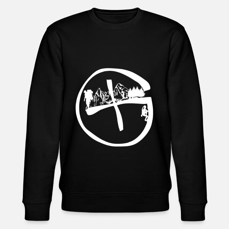 Geocaching motif - Sweat bio CHANGER Stanley/Stella Unisexe - noir