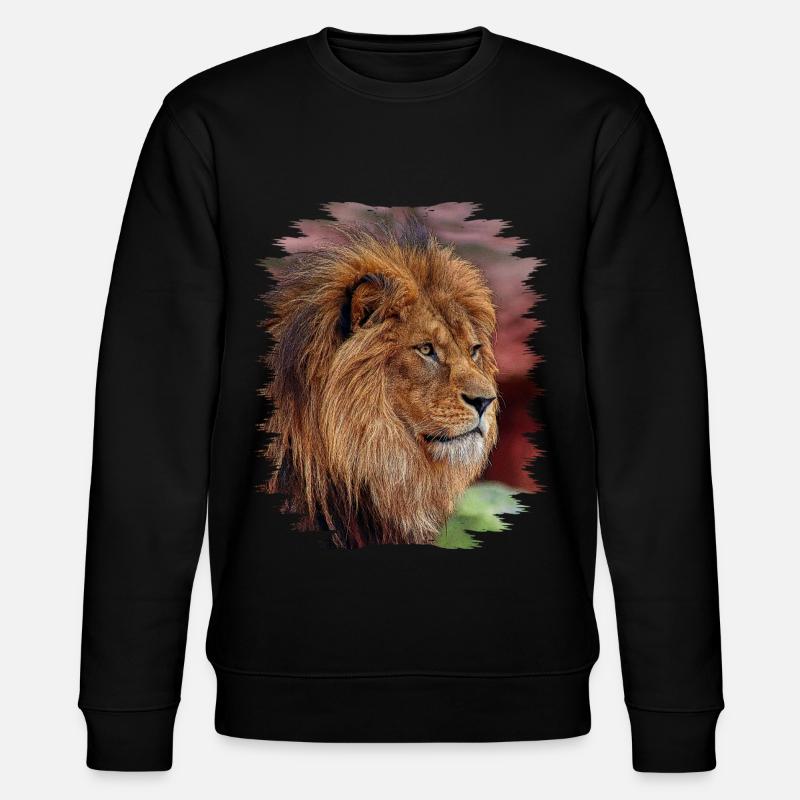 Lion - Sweat bio CHANGER Stanley/Stella Unisexe - noir
