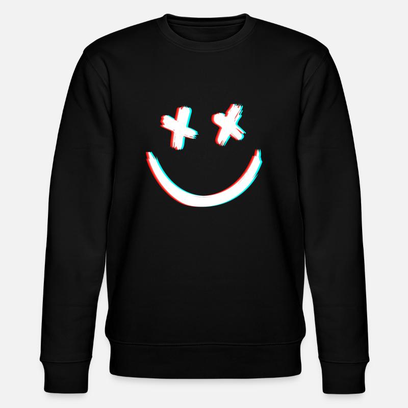 DEAD SMILE 3D - Sweat bio CHANGER Stanley/Stella Unisexe - noir