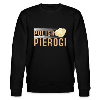 Polonais Pierogi Pologne Polska polonais - Sweat bio CHANGER Stanley/Stella Unisexe - noir - Devant - Nik (191cm) & Marisol (170cm)
