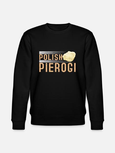 Polsk Pierogi Polen Polska polsk - Stanley/Stella økologisk unisex-sweatshirt CHANGER - sort