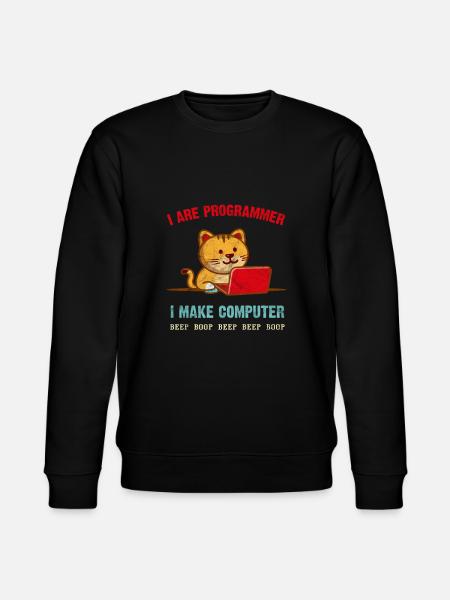 Programmierer Entwickler Informatiker Geek - Stanley/Stella Unisex Bio-Sweatshirt CHANGER - Schwarz