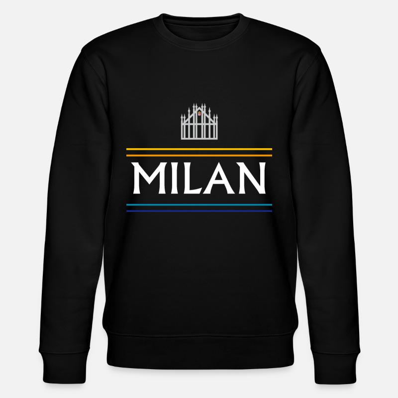 Milan / Mailand - Stanley/Stella Unisex Bio-Sweatshirt CHANGER  - Schwarz