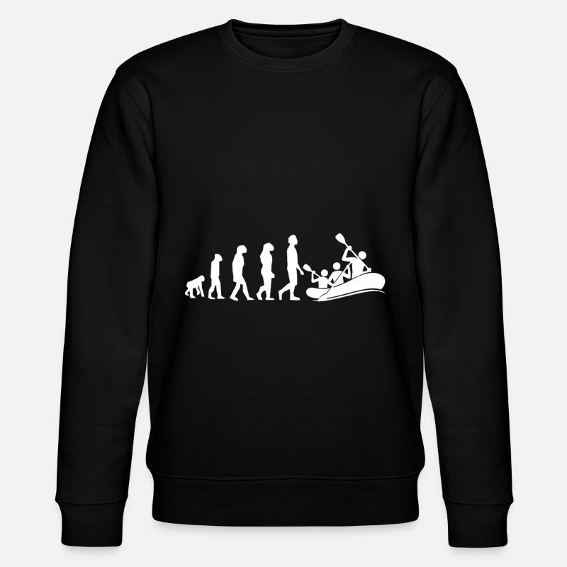 évolution rafting - Sweat bio CHANGER Stanley/Stella Unisexe - noir