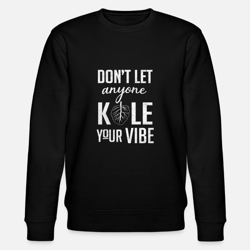 végétalien vegan végétalien - Sweat bio CHANGER Stanley/Stella Unisexe - noir