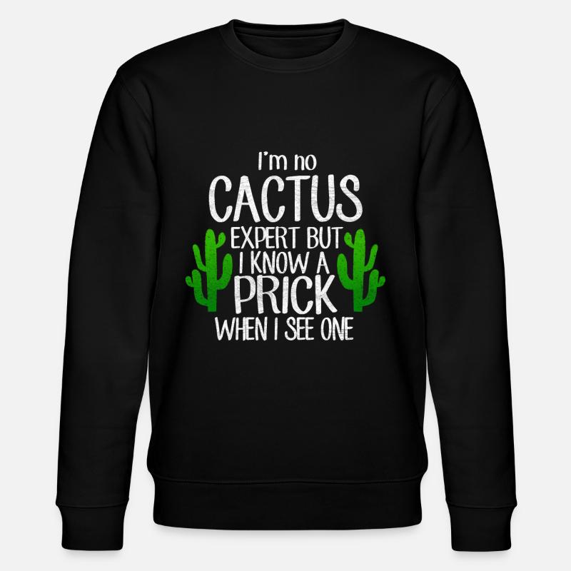 Cactus - Sweat bio CHANGER Stanley/Stella Unisexe - noir