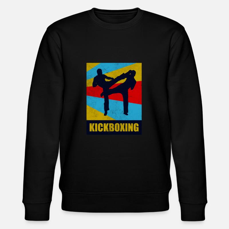 Kickboxing - Stanley/Stella Unisex Bio-Sweatshirt CHANGER - Schwarz
