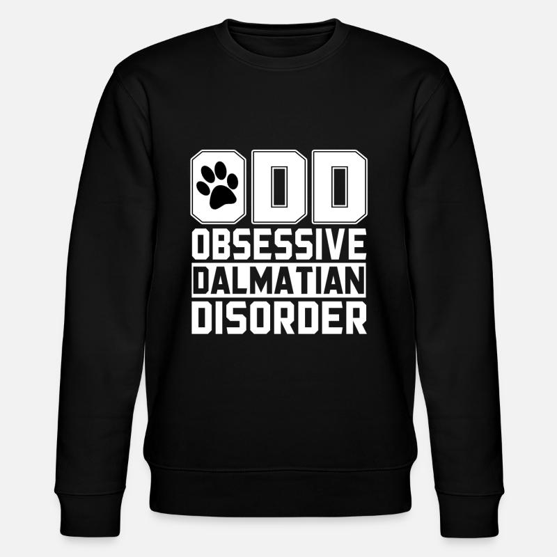 Dalmatiner - Stanley/Stella Unisex Bio-Sweatshirt CHANGER - Schwarz