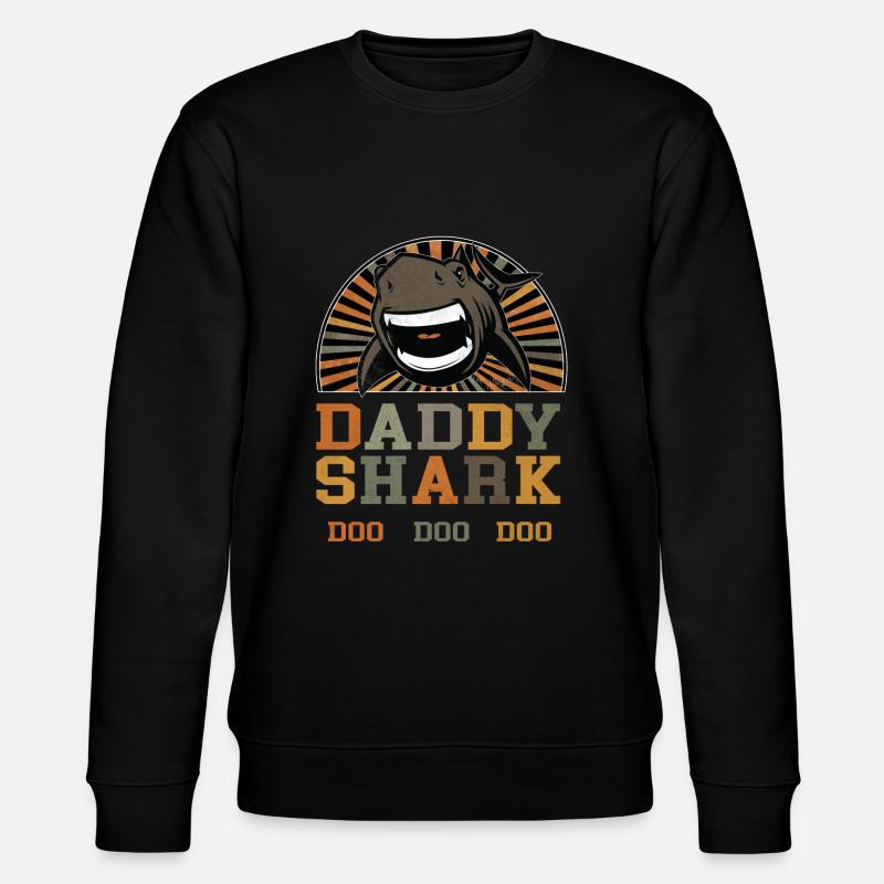 Vaterschaft Papa Vater - Stanley/Stella Unisex Bio-Sweatshirt CHANGER  - Schwarz