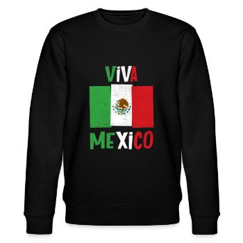 Drapeau mexicain pays mexicain mexique nation - Sweat bio CHANGER Stanley/Stella Unisexe - noir - Devant - Nik (191cm) & Marisol (170cm)