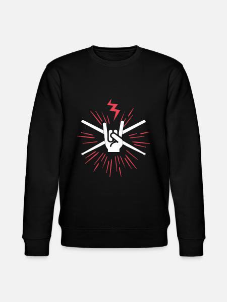Drum Drum Drumsticks - Sweat bio CHANGER Stanley/Stella Unisexe - noir
