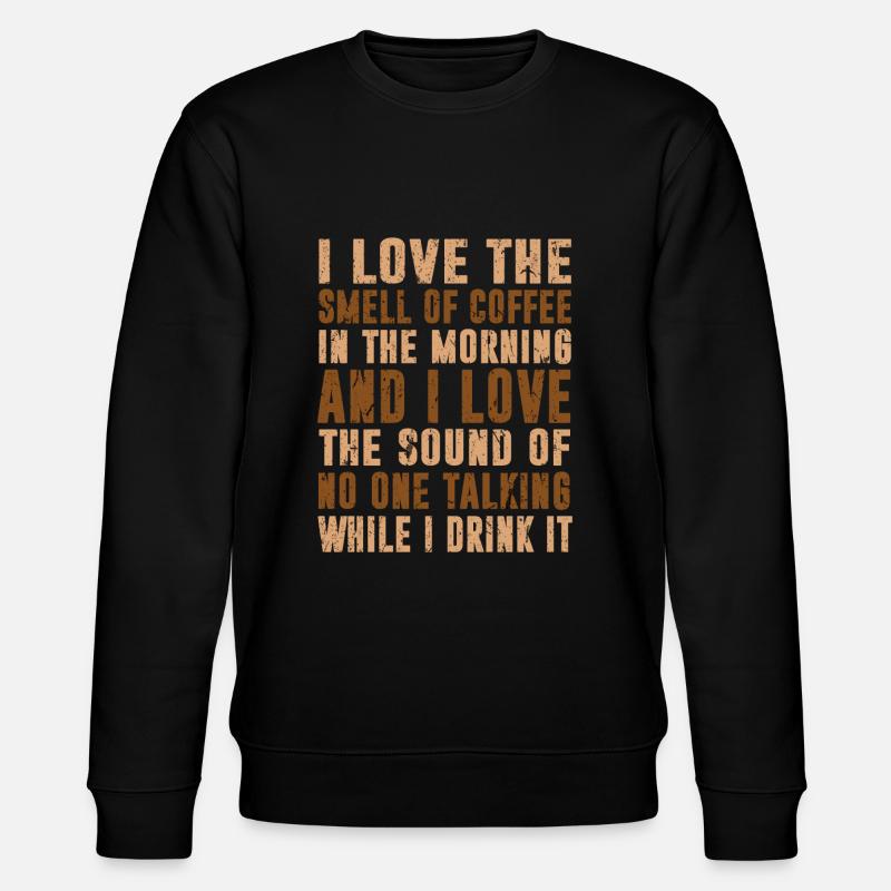 café - Sweat bio CHANGER Stanley/Stella Unisexe - noir