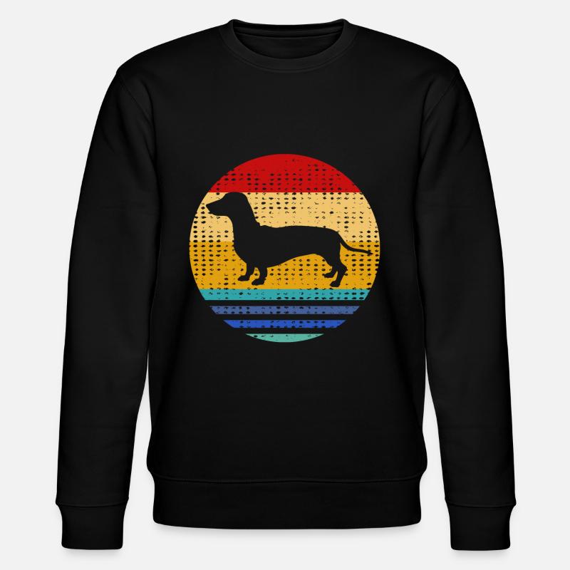 Blaireau Teckel Teckel - Sweat bio CHANGER Stanley/Stella Unisexe - noir