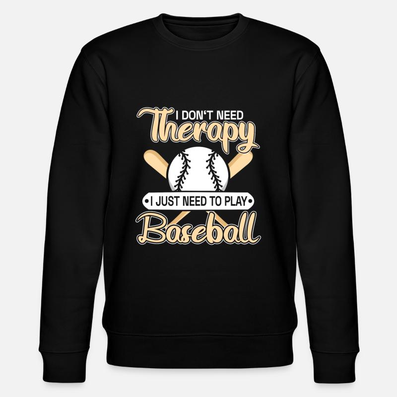 base-ball - Sweat bio CHANGER Stanley/Stella Unisexe - noir