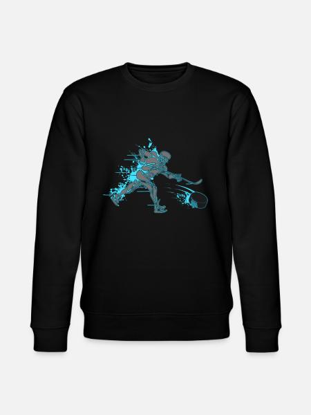 Hockey - Stanley/Stella Unisex Bio-Sweatshirt CHANGER - Schwarz