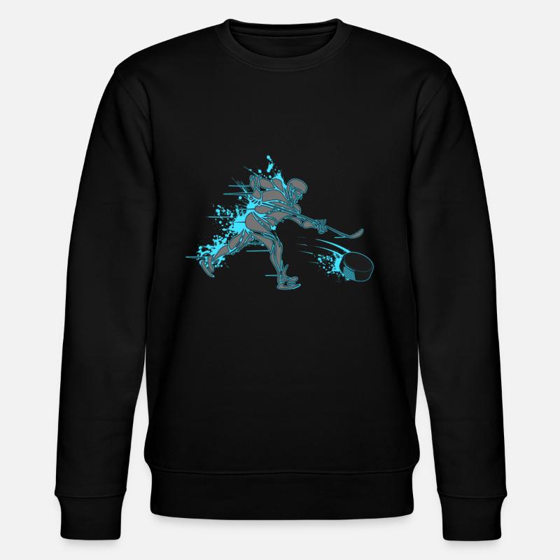 Hockey - Stanley/Stella Unisex Bio-Sweatshirt CHANGER  - Schwarz