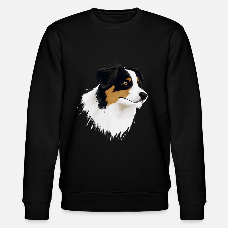 AUSTRALIAN SHEPHERD - Sweat bio CHANGER Stanley/Stella Unisexe - noir