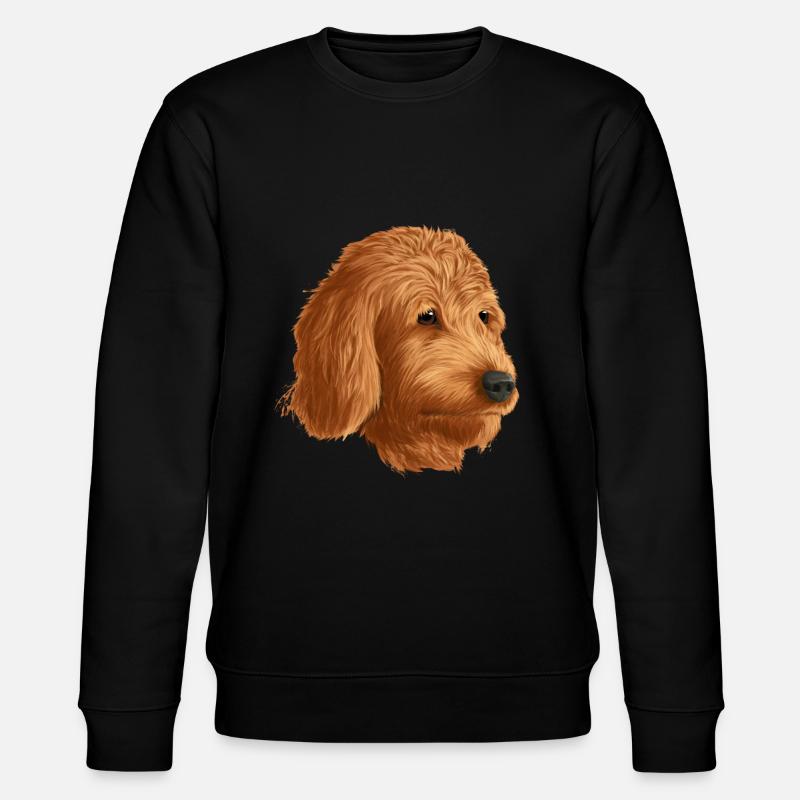 Goldendoodle chien - Sweat bio CHANGER Stanley/Stella Unisexe - noir