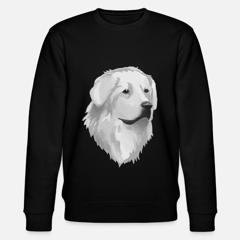 Pyrenäenberghund - Stanley/Stella Unisex Bio-Sweatshirt CHANGER - Schwarz