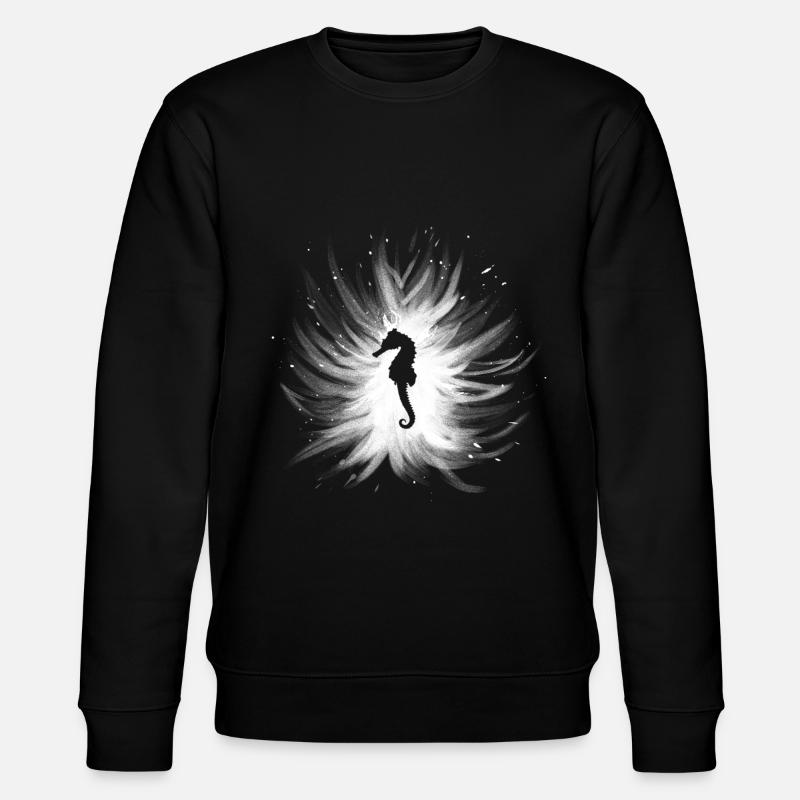 Hippocampes - Sweat bio CHANGER Stanley/Stella Unisexe - noir