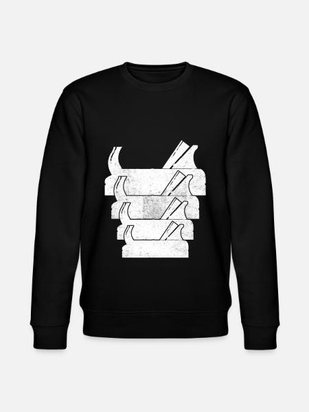 Rétro menuisier menuisier outil - Sweat bio CHANGER Stanley/Stella Unisexe - noir