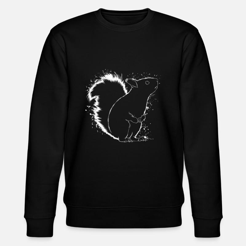 Squirrel - Stanley/Stella CHANGER Unisex Organic Sweatshirt - black