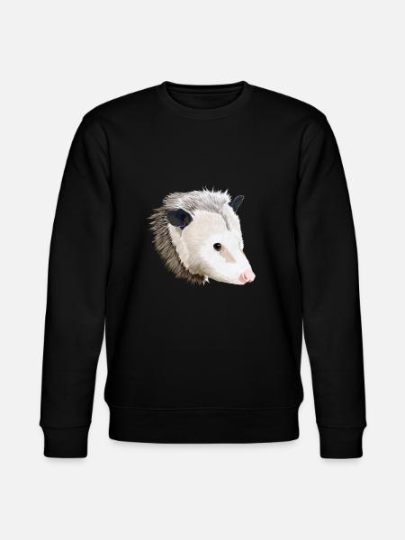 Opossum - Stanley/Stella CHANGER Unisex Organic Sweatshirt - black