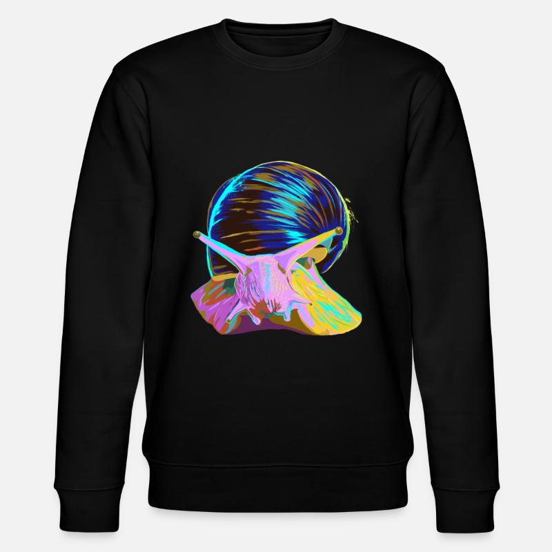 Splash Escargot - Sweat bio CHANGER Stanley/Stella Unisexe - noir