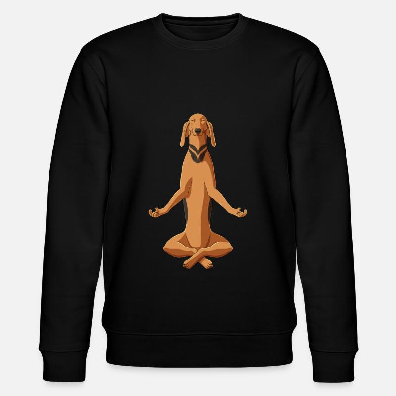 Méditant Segugio Italiano Chien - Sweat bio CHANGER Stanley/Stella Unisexe - noir