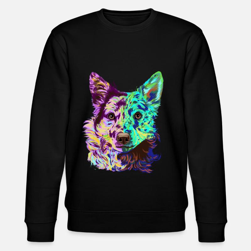 Splash Mudi chien - Sweat bio CHANGER Stanley/Stella Unisexe - noir