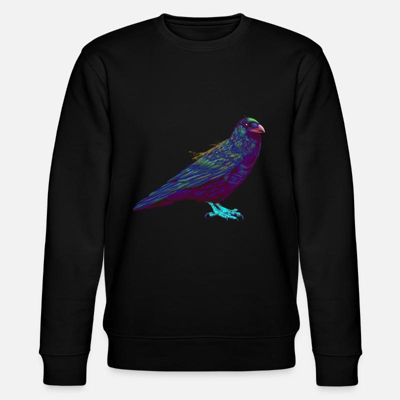 Splash Raven Crow - Sweat bio CHANGER Stanley/Stella Unisexe - noir