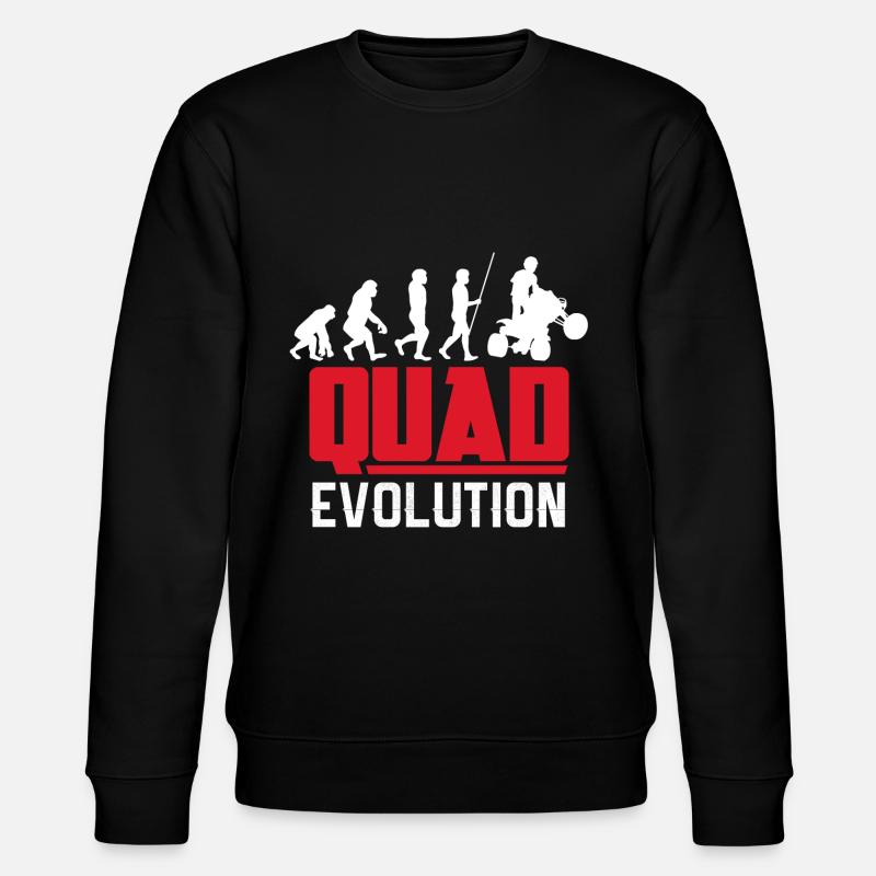 Quad Evolution - Stanley/Stella CHANGER Unisex Organic Sweatshirt - black