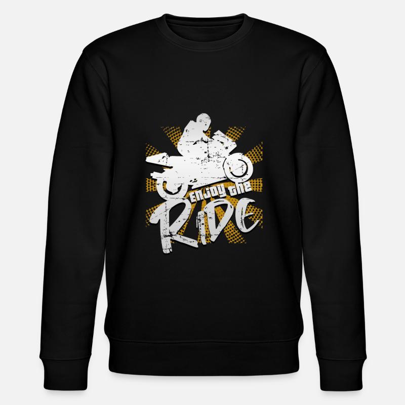 Motorcycle - Stanley/Stella CHANGER Unisex Organic Sweatshirt - black