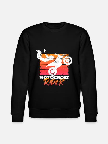 Motocross - Stanley/Stella Unisex Bio-Sweatshirt CHANGER  - Schwarz