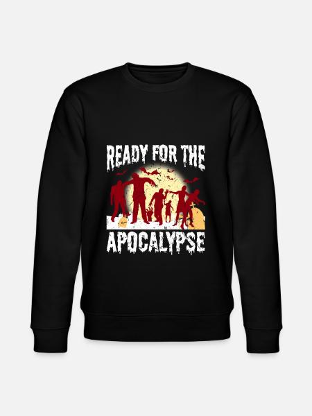 Zombie Apocalypse - Stanley/Stella CHANGER Unisex Organic Sweatshirt - black