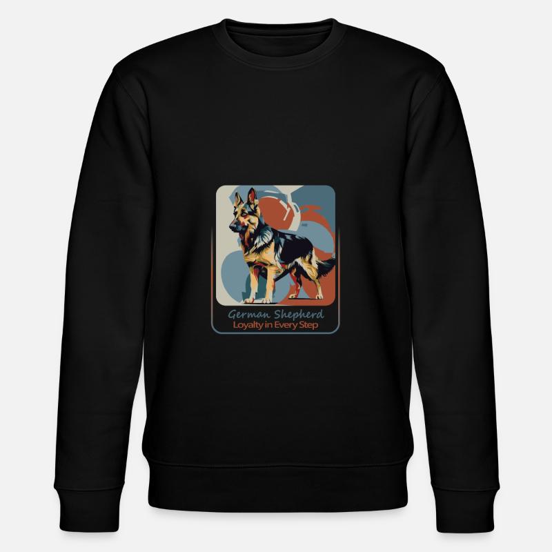 Fidèle compagnon berger - Sweat bio CHANGER Stanley/Stella Unisexe - noir