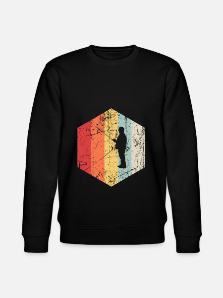 Retro Pêcher - Sweat bio CHANGER Stanley/Stella Unisexe - noir