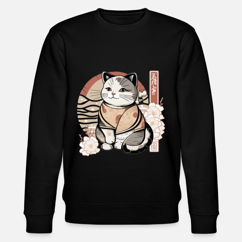 Chat d'Edo - Sweat bio CHANGER Stanley/Stella Unisexe - noir