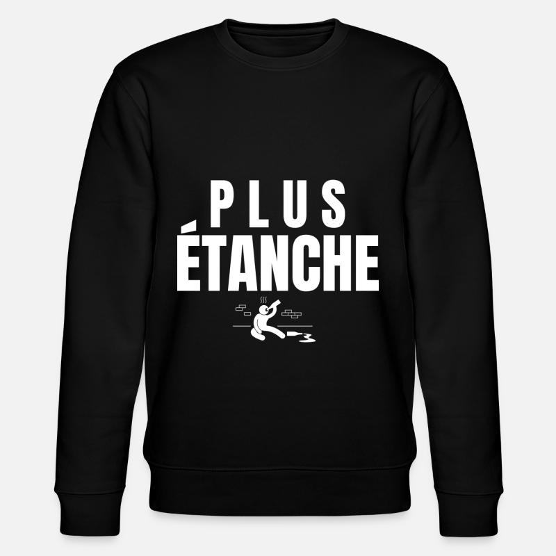 plus étanche - Sweat bio CHANGER Stanley/Stella Unisexe - noir