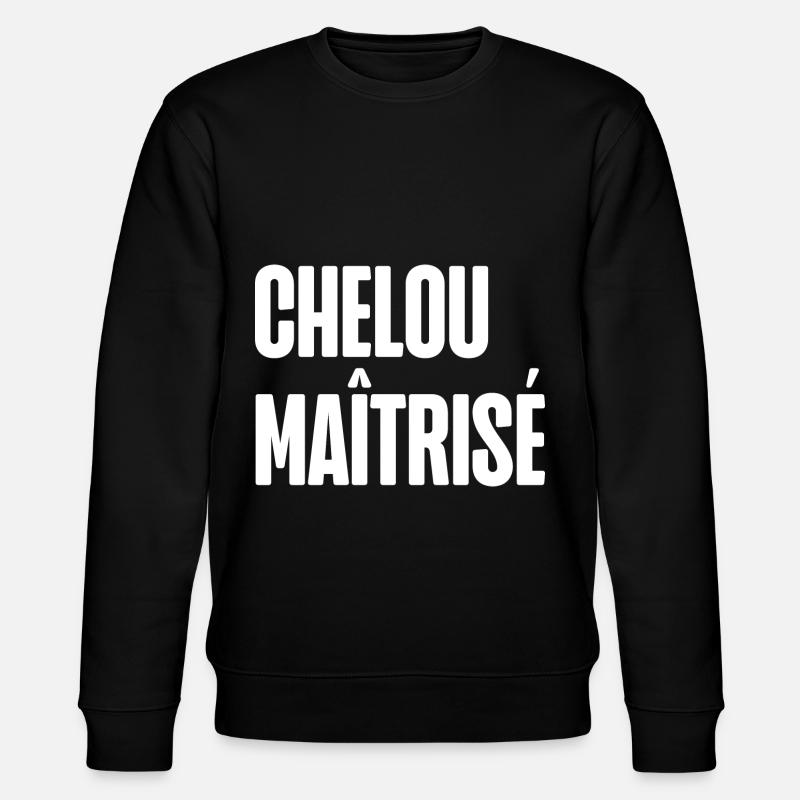 chelou maîtrisé - Sweat bio CHANGER Stanley/Stella Unisexe - noir