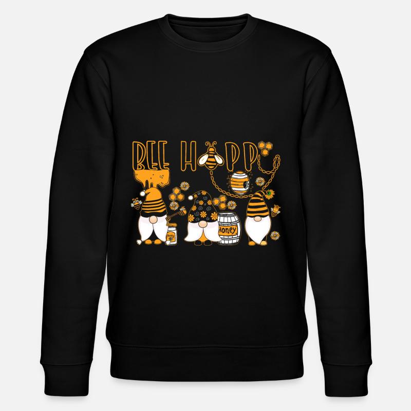Happy Bee Gnome Apiculture - Sweat bio CHANGER Stanley/Stella Unisexe - noir