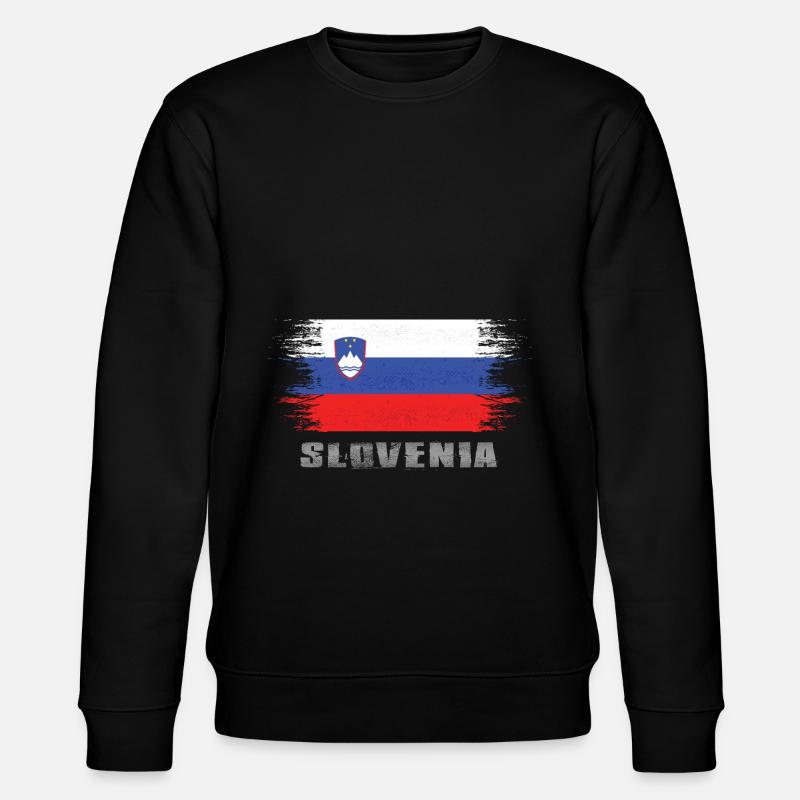 Slovénie - Sweat bio CHANGER Stanley/Stella Unisexe - noir